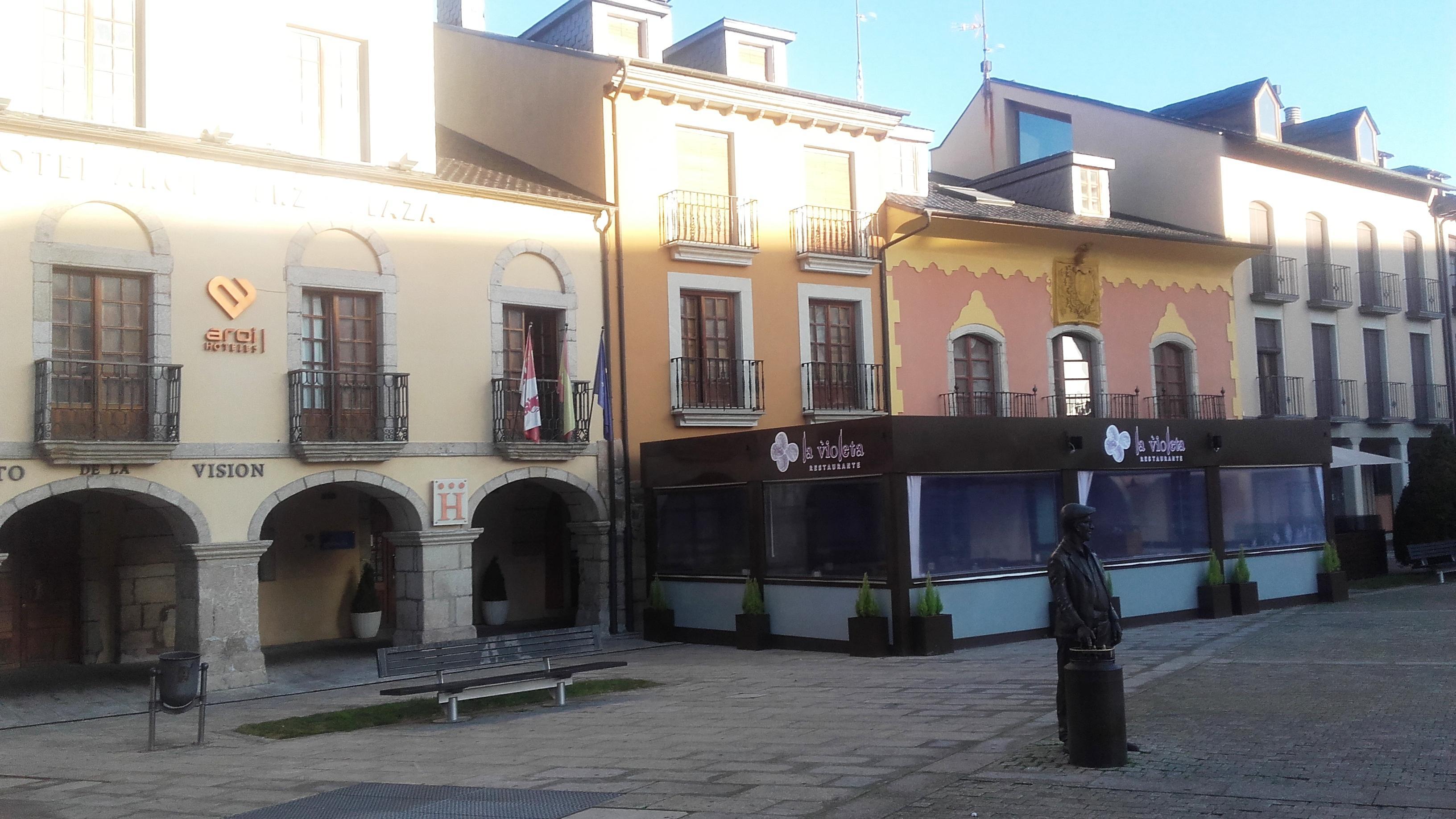 Hotel Aroi Bierzo Plaza Ponferrada Eksteriør bilde